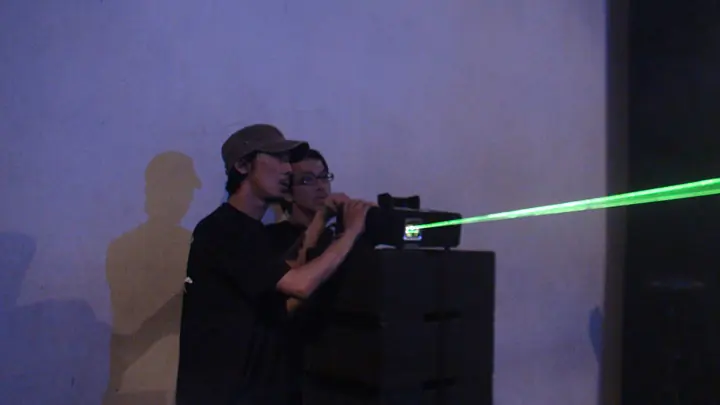 live visuals for Evala at UNIT making