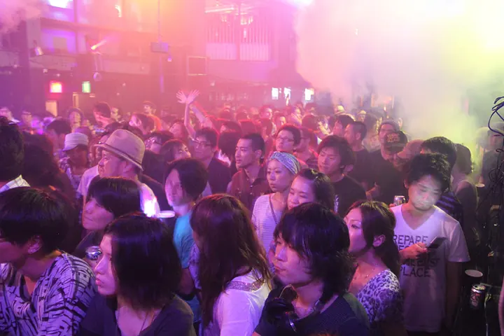 live visuals for KeizoMach!ne at Womb