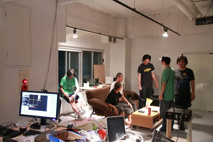 live visuals for KeizoMach!ne at Womb