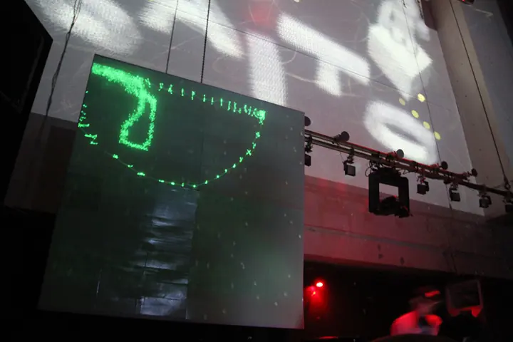 live visuals for KeizoMach!ne at Womb