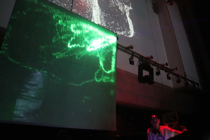 live visuals for KeizoMach!ne at Womb