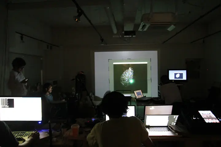 live visuals for KeizoMach!ne at Womb