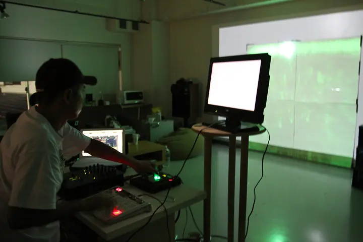 live visuals for KeizoMach!ne at Womb