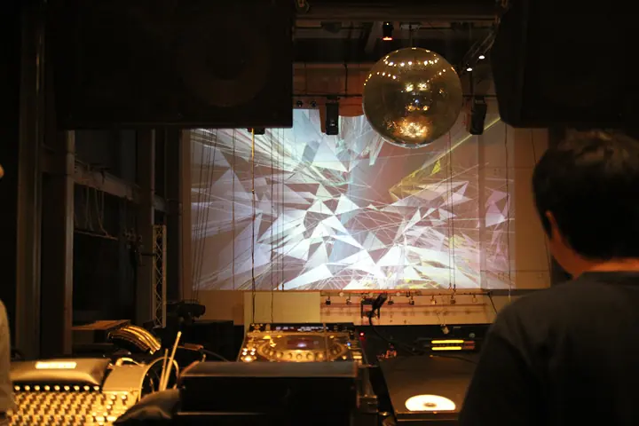 live visuals for KeizoMach!ne at Womb