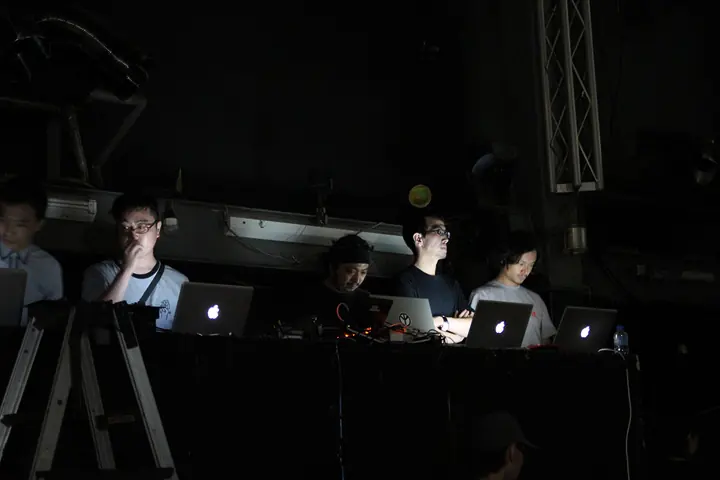 live visuals for KeizoMach!ne at Womb