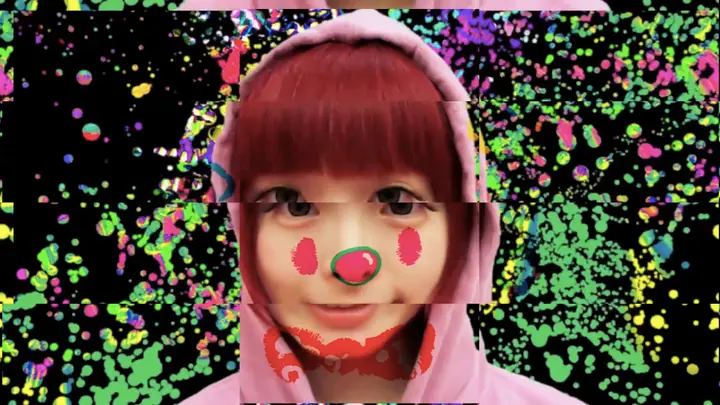 kyary + facetracking + glitch