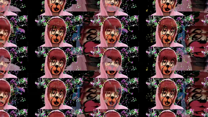 kyary + facetracking + glitch