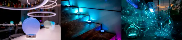 Nosaj Thing x Daito Manabe light sync device by Rhizomatiks