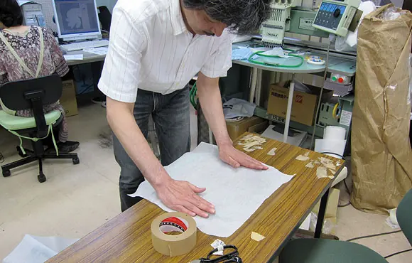 Pa++ern esoteric language for embroidery