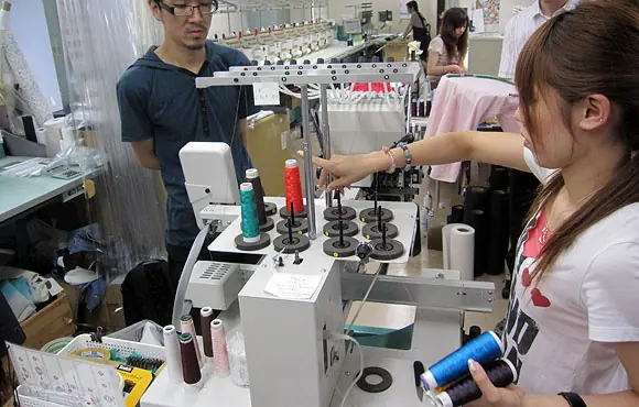 Pa++ern esoteric language for embroidery