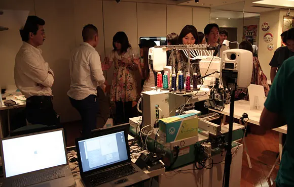 Pa++ern esoteric language for embroidery