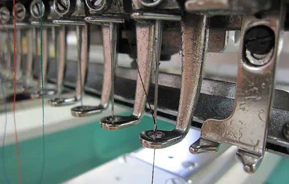 Pa++ern esoteric language for embroidery