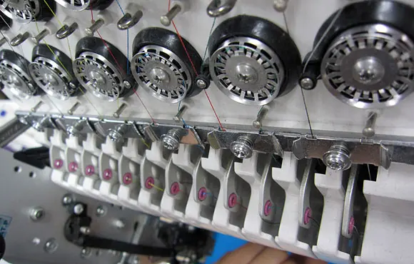 Pa++ern esoteric language for embroidery