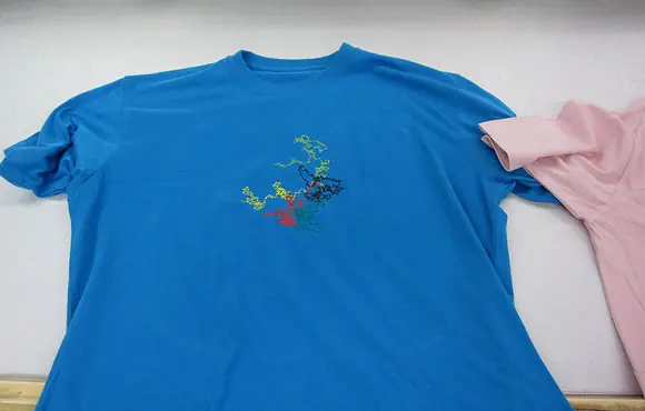 Pa++ern esoteric language for embroidery