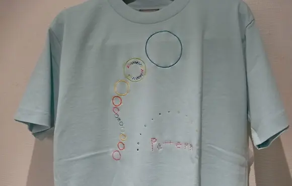 Pa++ern esoteric language for embroidery