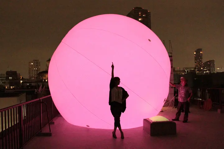 interactive system for “1 2 3 4 5 6 7 8 9 10″ and “Perfume’s Rule”