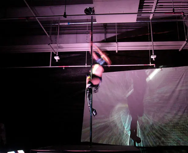 Interactive Lighting System for a Poledance