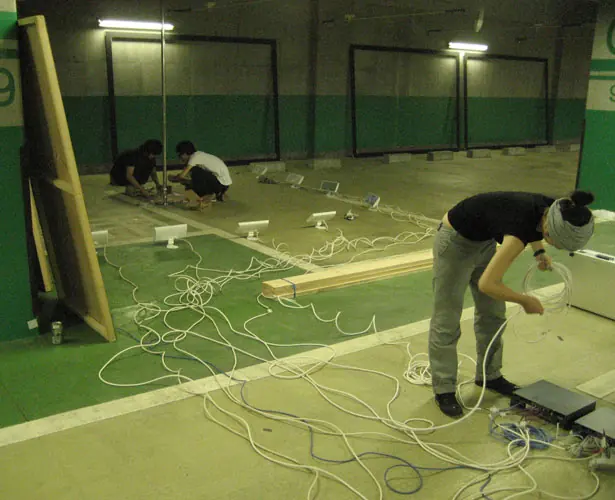 Interactive Lighting System for a Poledance