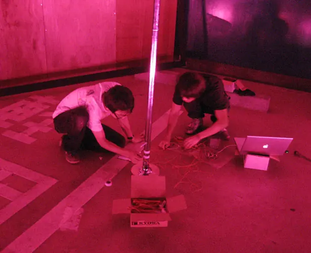 Interactive Lighting System for a Poledance