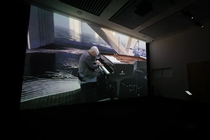 Tribute to RYUICHI SAKAMOTO - Generative MV @NTT InterCommunication Center [ICC]