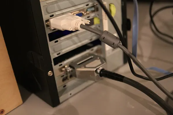 UV laser fade out test