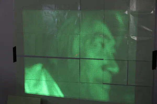 UV laser fade out test